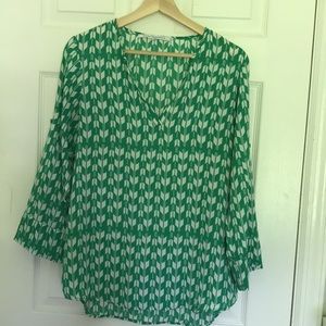 Women’s v neck blouse
